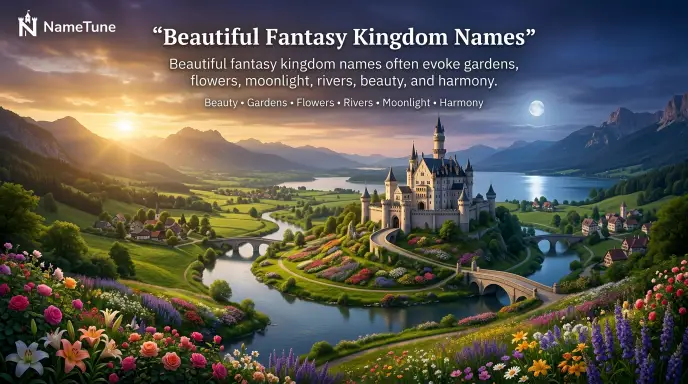 Beautiful Fantasy Kingdom Names