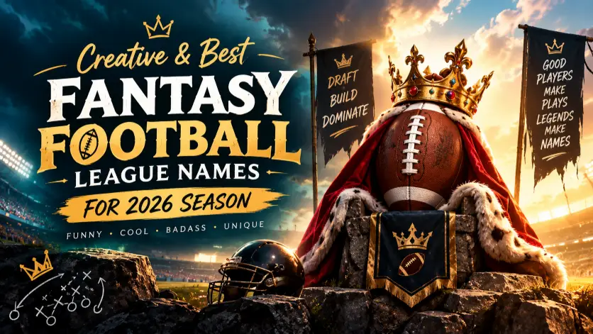 best fantasy football league names