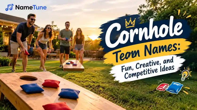 CORNHOLE team names