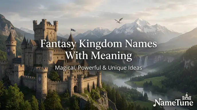 fantasy kingdom names with meaning