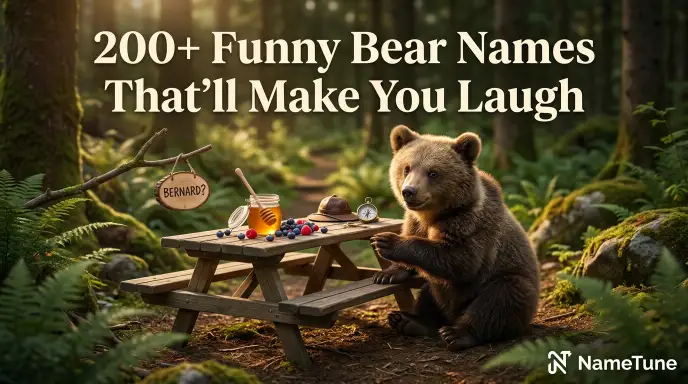 funny bear names