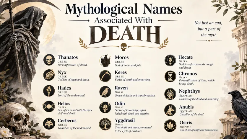 Mythological Names Associated With Death