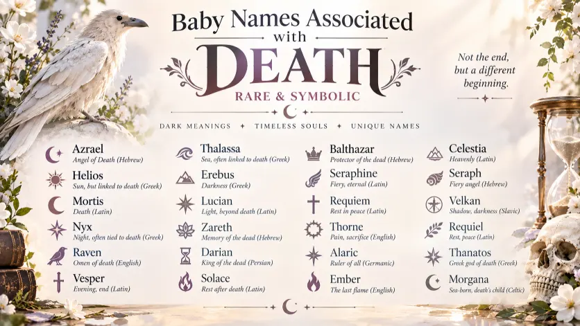 names associated with death