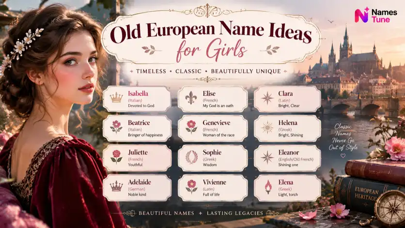 Old European Name Ideas for Girls