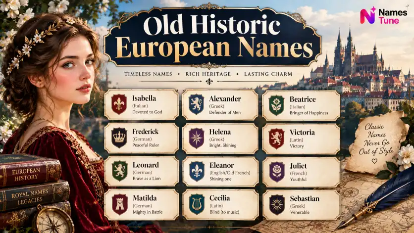 Old Historic European Names