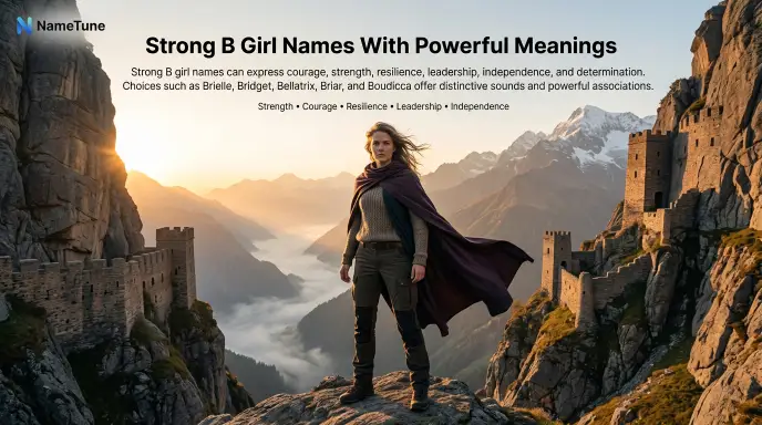 Strong B Girl Names With Powerful Meanings