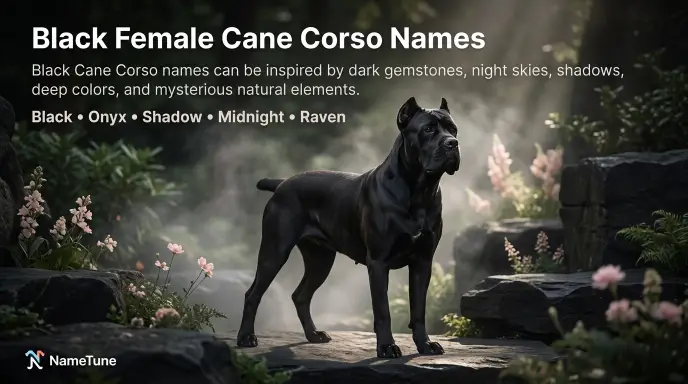 Black Female Cane Corso Names