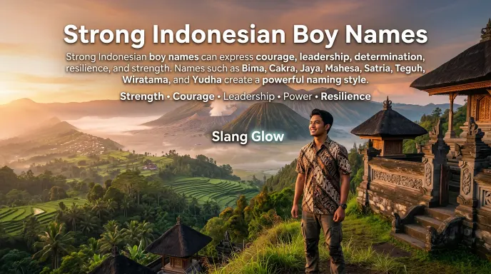 Strong Indonesian Boy Names
